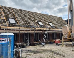 BGT woning in aanbouw in Nieuw Heeten
